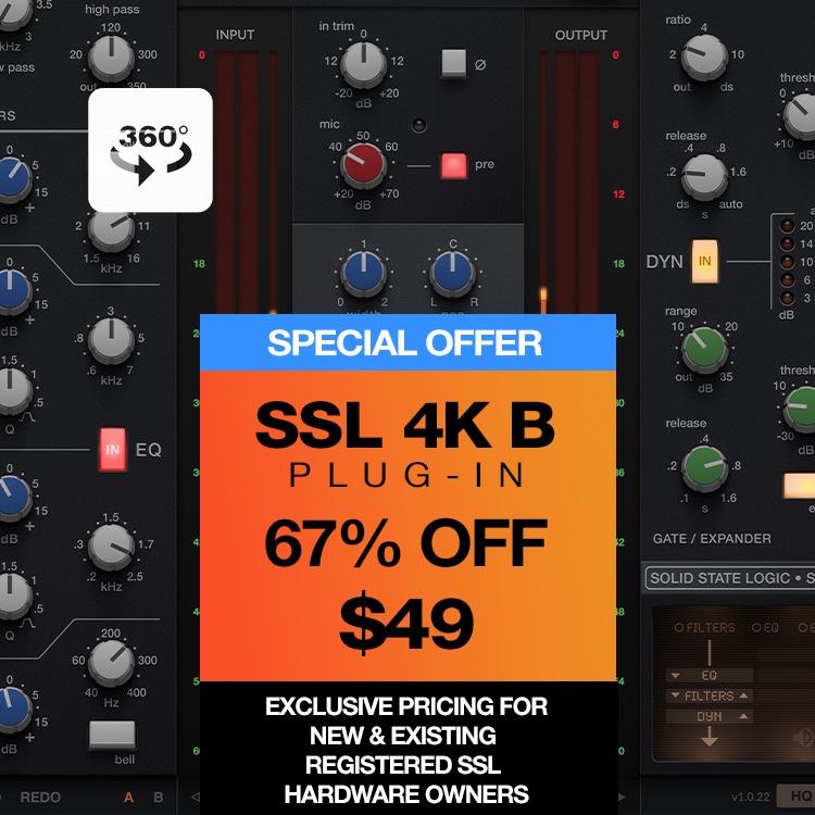 SSL 4K B Channel-Strip-Plugin